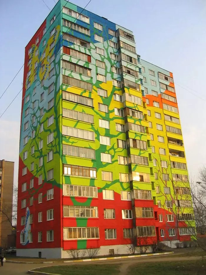 The Most Eyecatching Colorful Building From Different