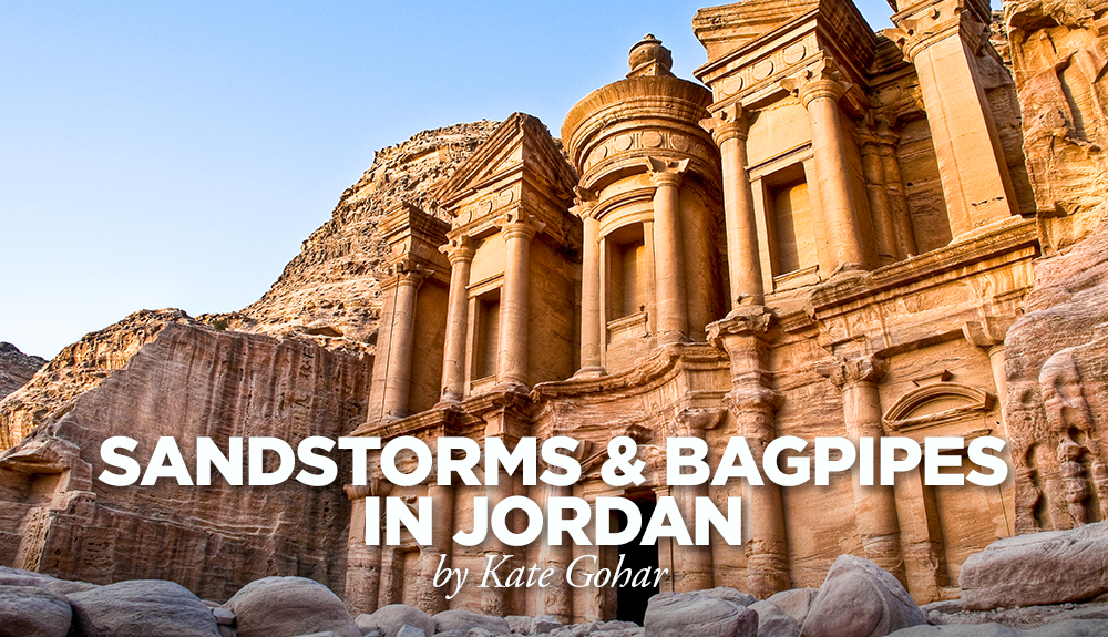 Sandstorms and Bagpipes in Jordan World Journeys
