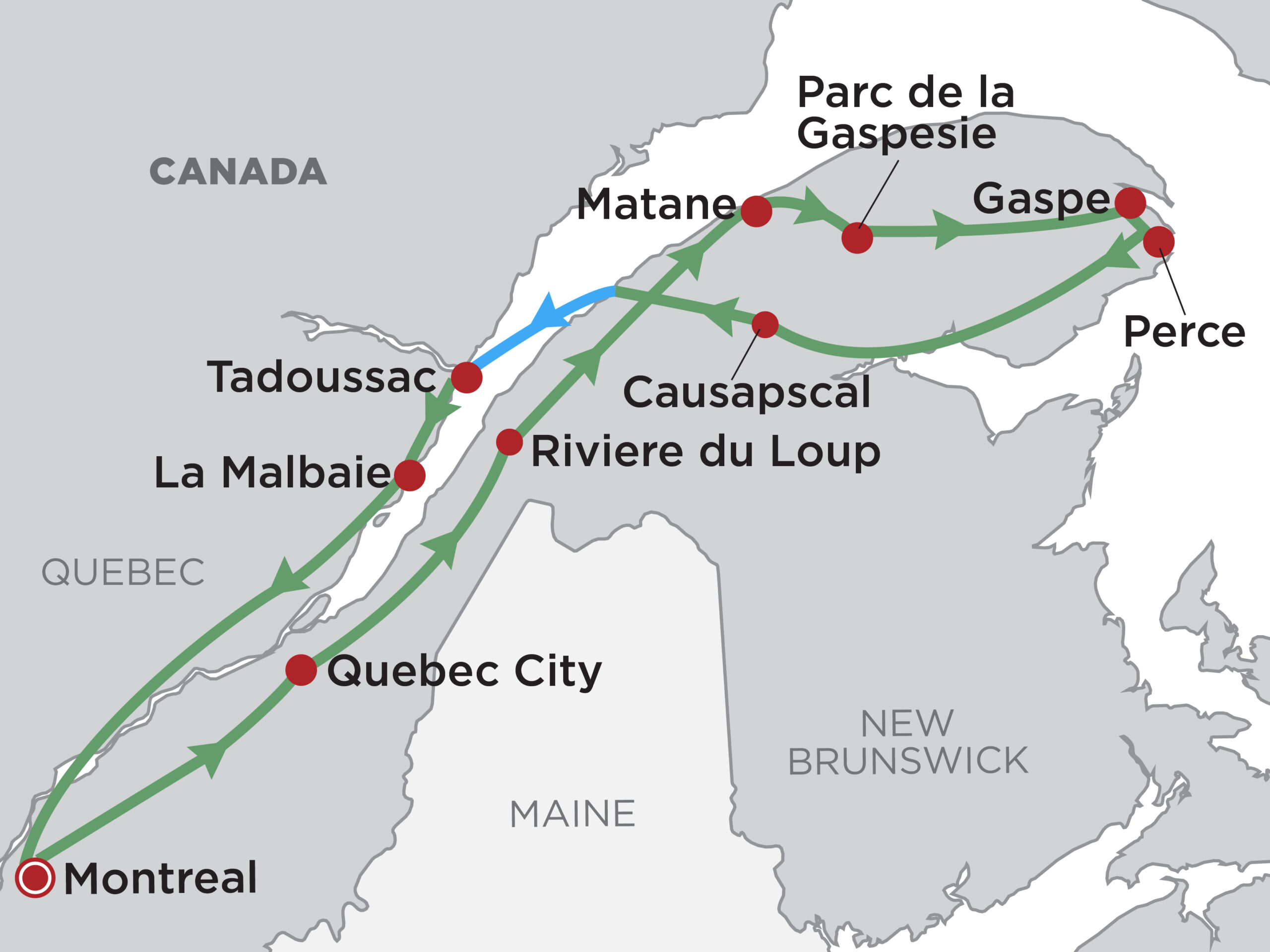 Explore Montreal, Quebec & the St Lawrence River SelfDrive World