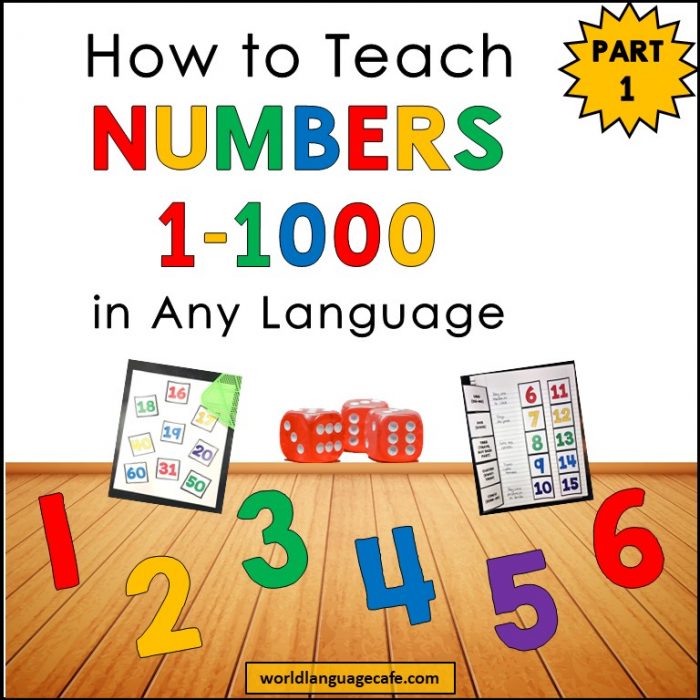 How to Teach French, Spanish Numbers 120, 1100, 11000