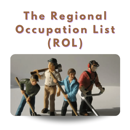 The Regional Occupation List (ROL) Worldly Migration