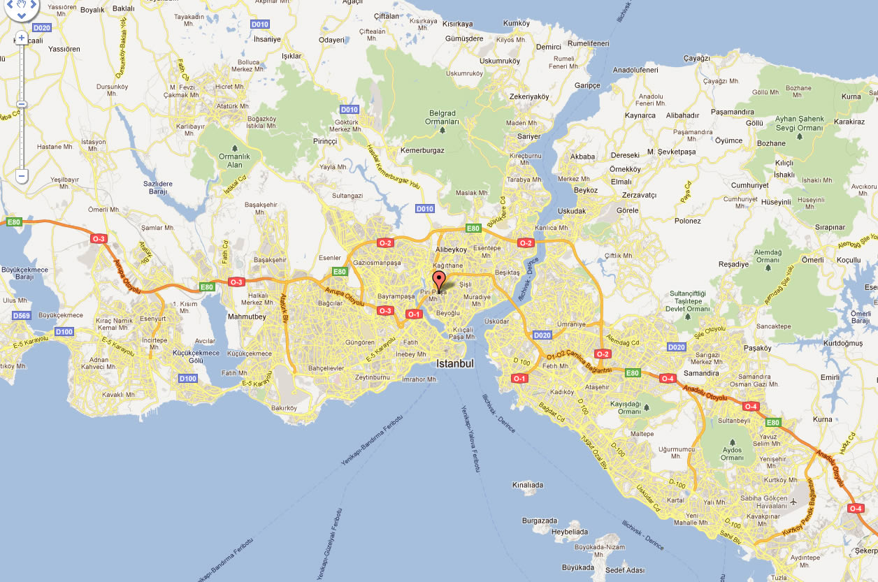 Istanbul Map