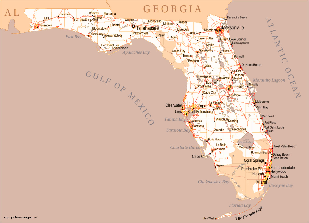 Florida Zip Code Map [Central Florida Zip Code Map]