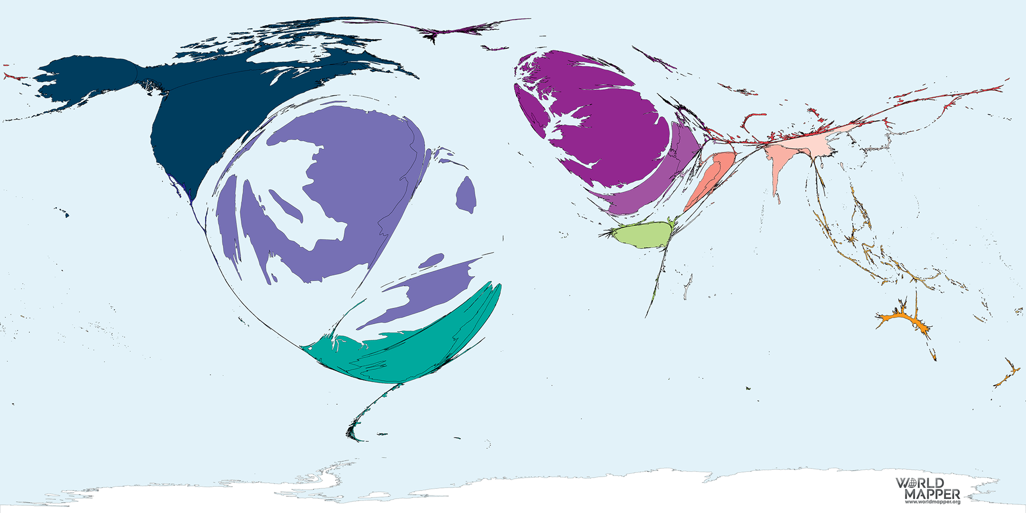 Migration to Dominica 19902017 Worldmapper