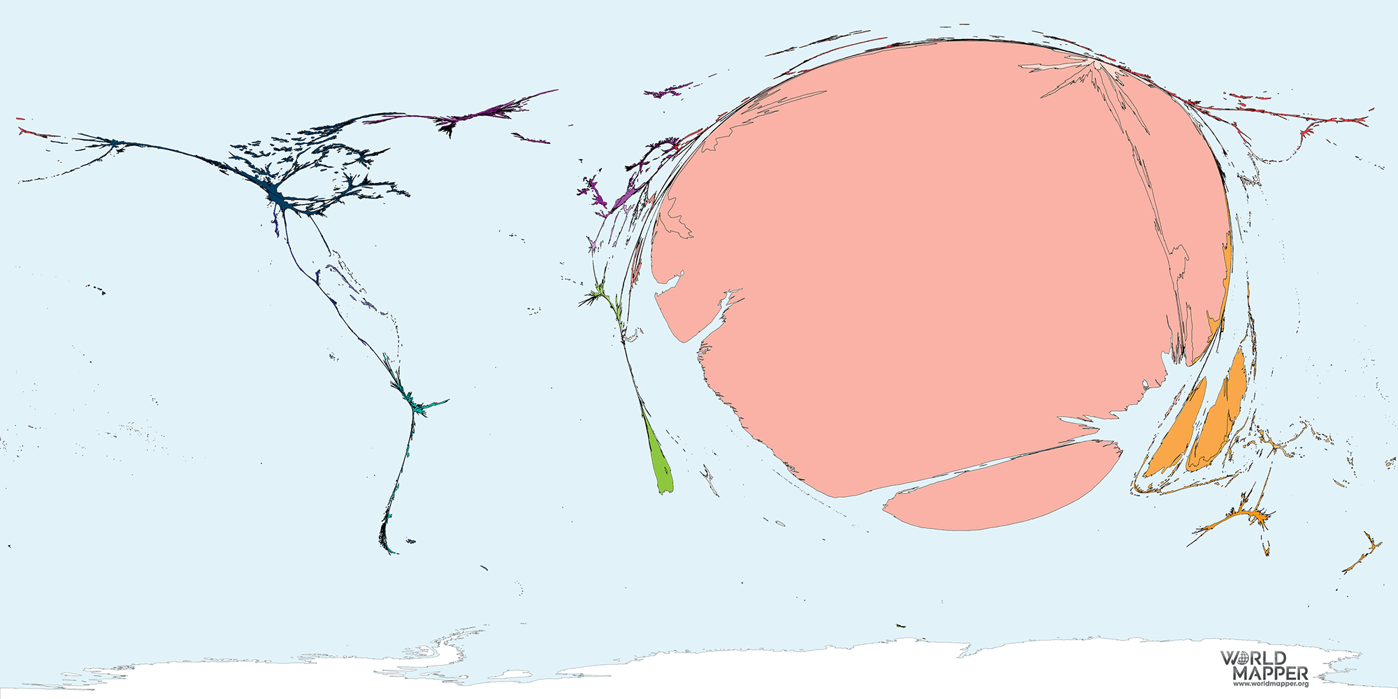 TNPSC World Map in Tamil உலக வரைபடம்