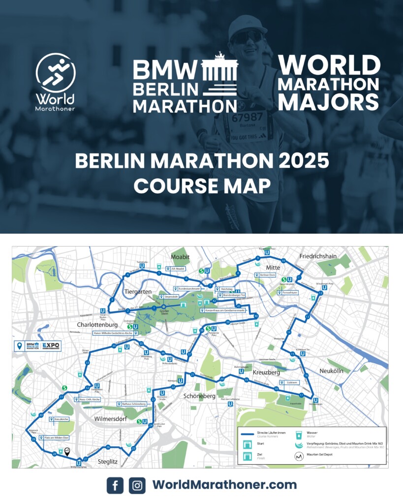 Berlin Marathon 2025 Course Guide World Marathoner