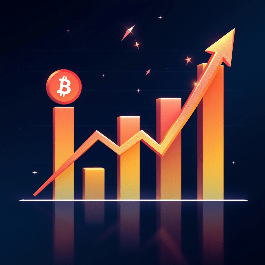 Property for sale by Auction A digital illustration depicting an upward