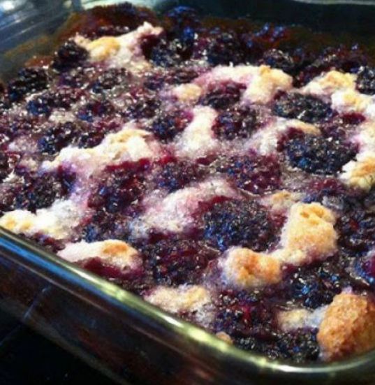 Homemade Kentucky Blackberry Cobbler Recipe