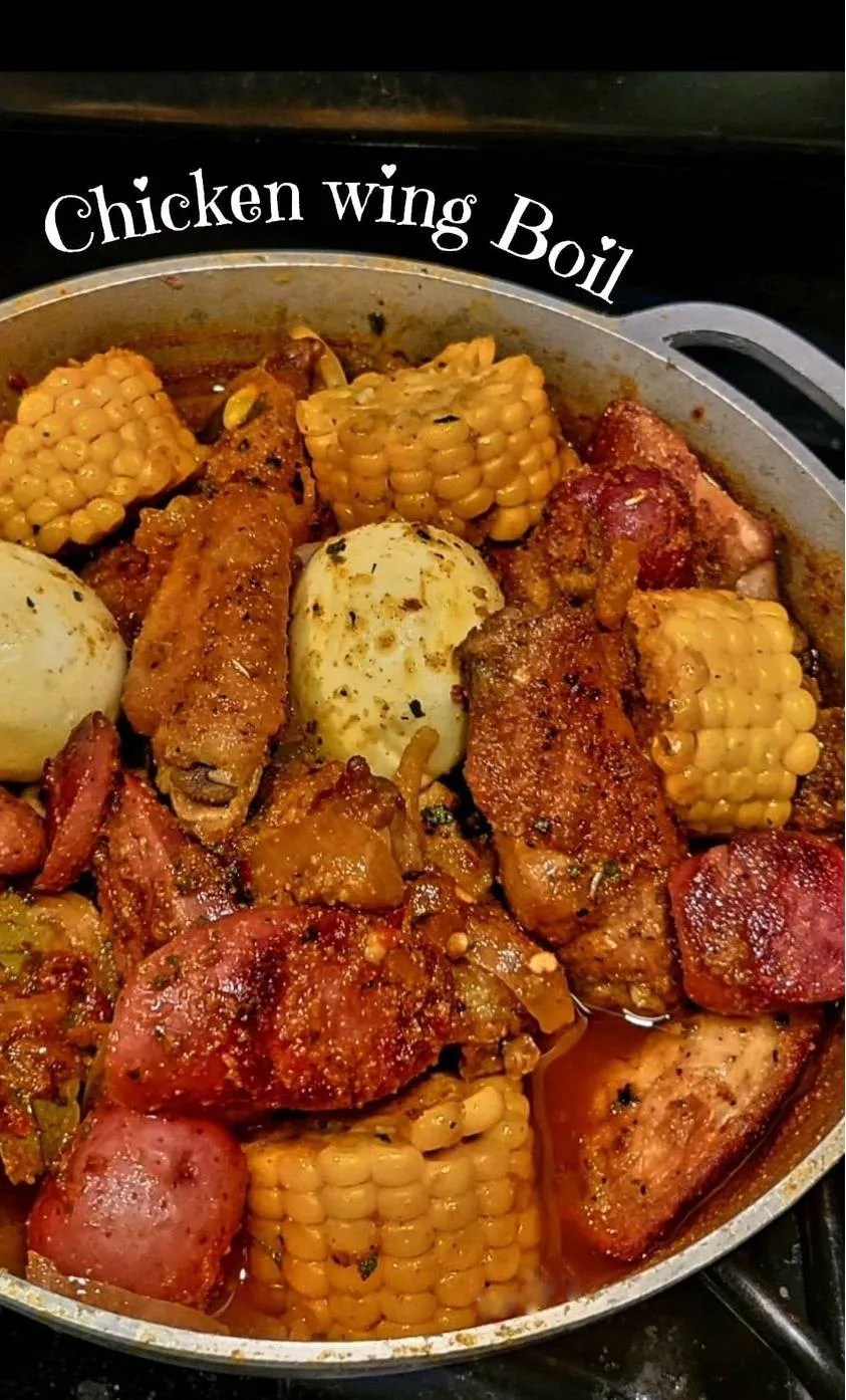 Chicken Wing Boil