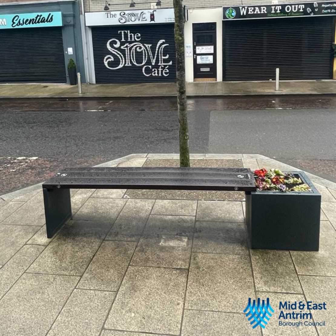 Larne Town Centre, Antrim Environmental Street Furniture