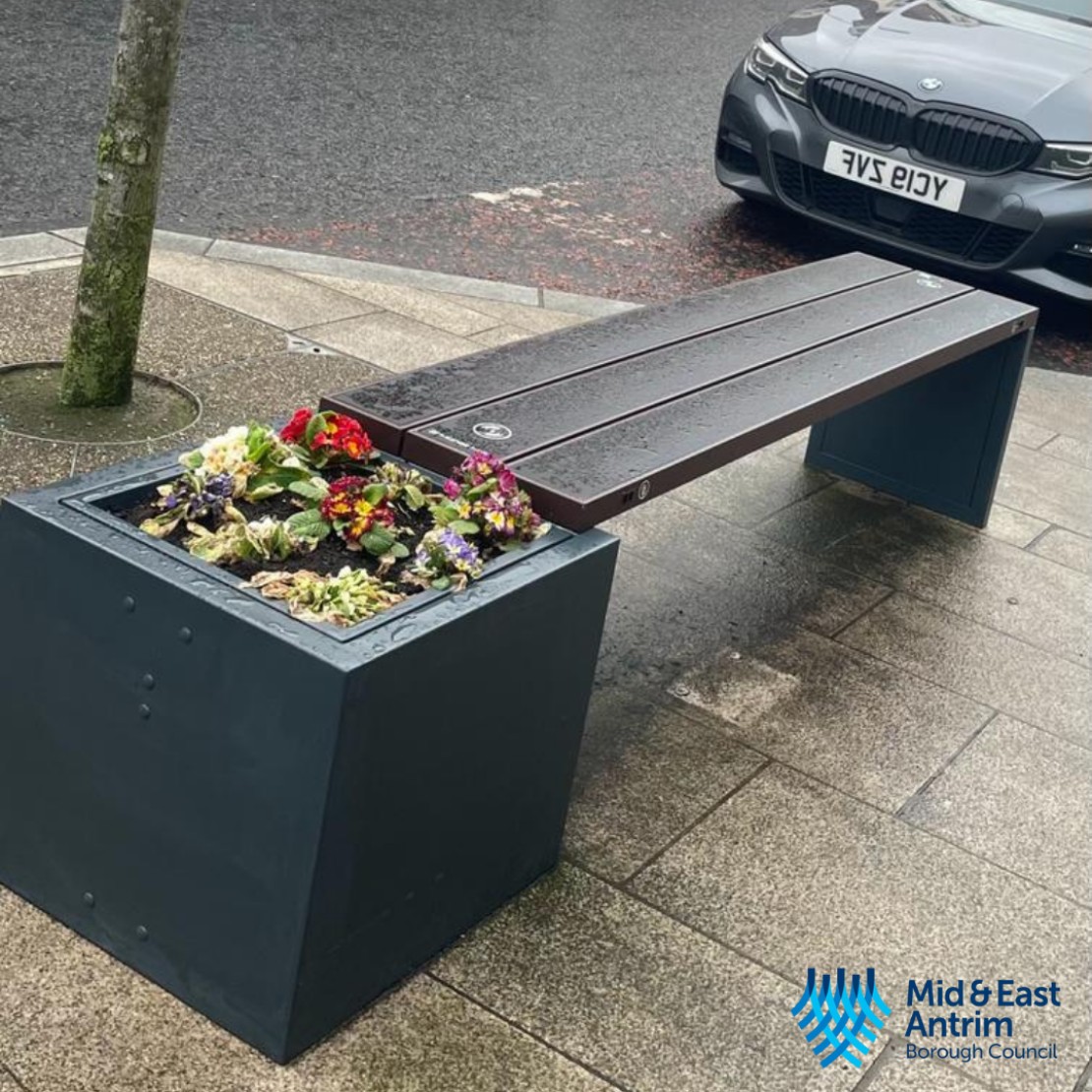 Larne Town Centre, Antrim Environmental Street Furniture