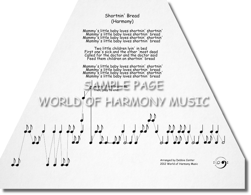 Shortnin' Bread (Harmony) World of Harmony Music & Art