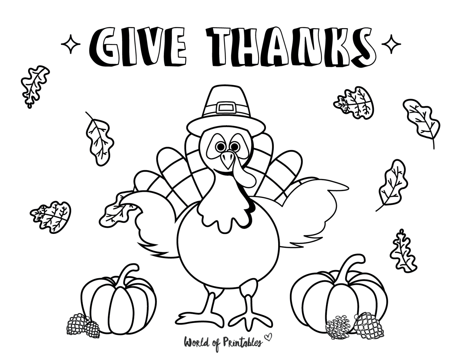 The Best Fall Coloring Pages For Kids & Adults - World of Printables