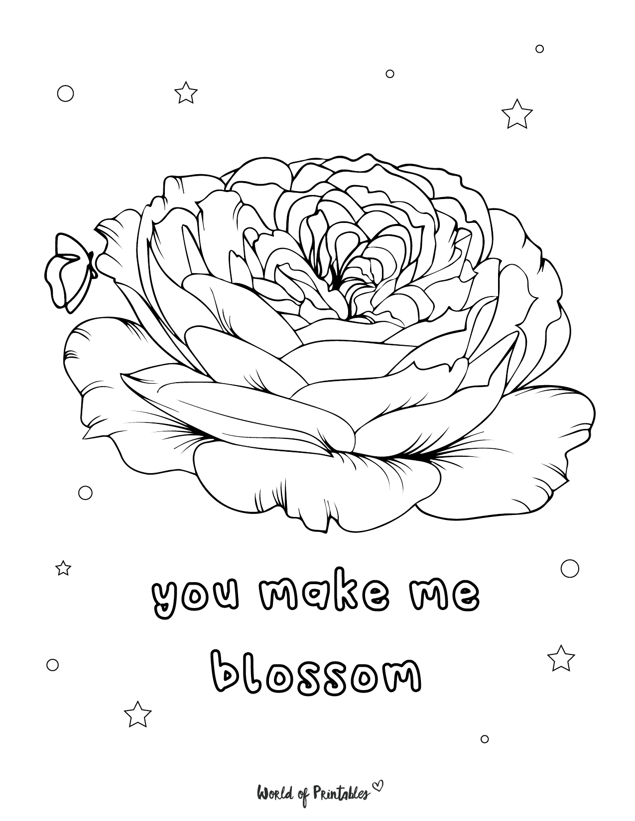 New York State Flower Coloring Page Best Flower Site