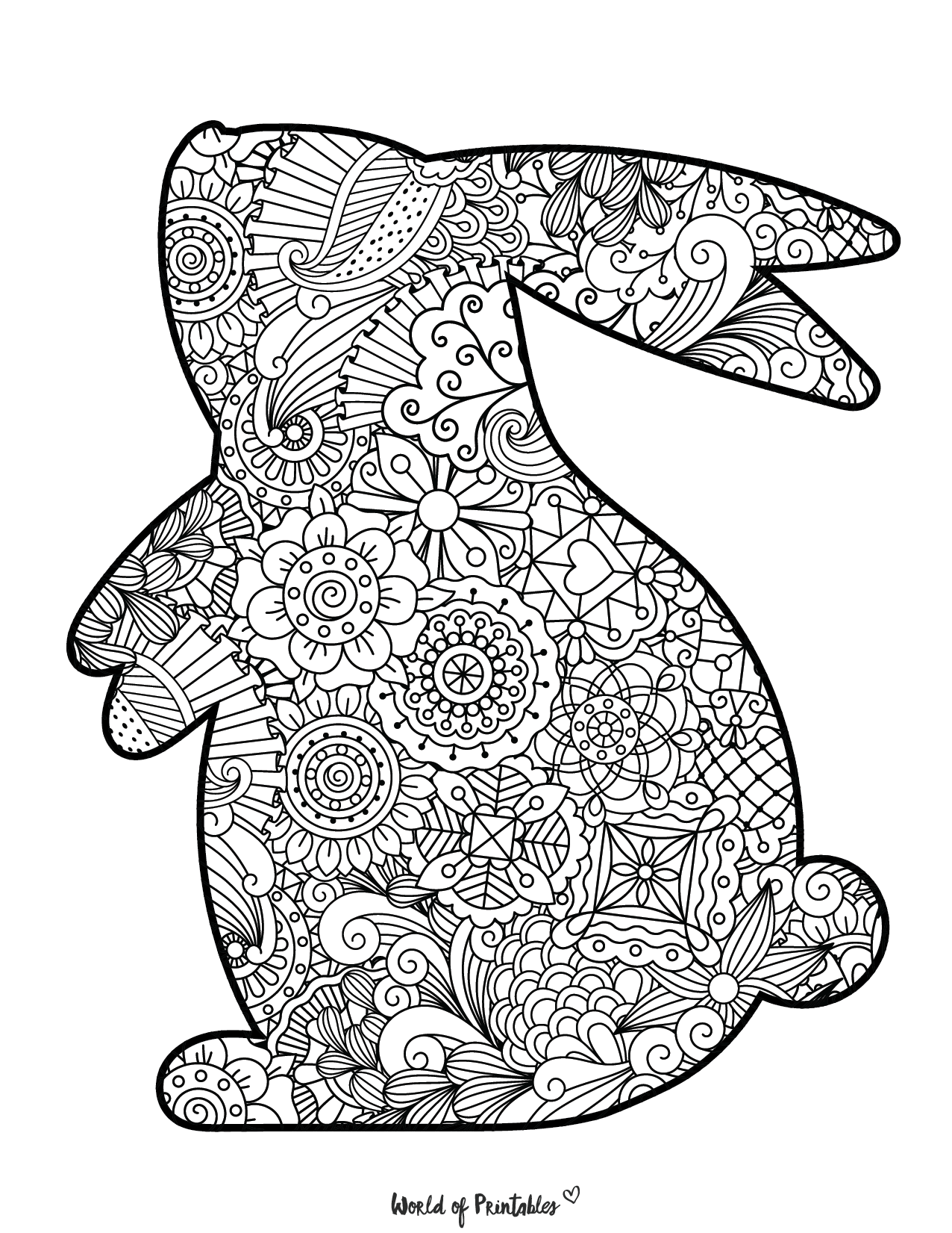 Coloring Pages For Adults Easter