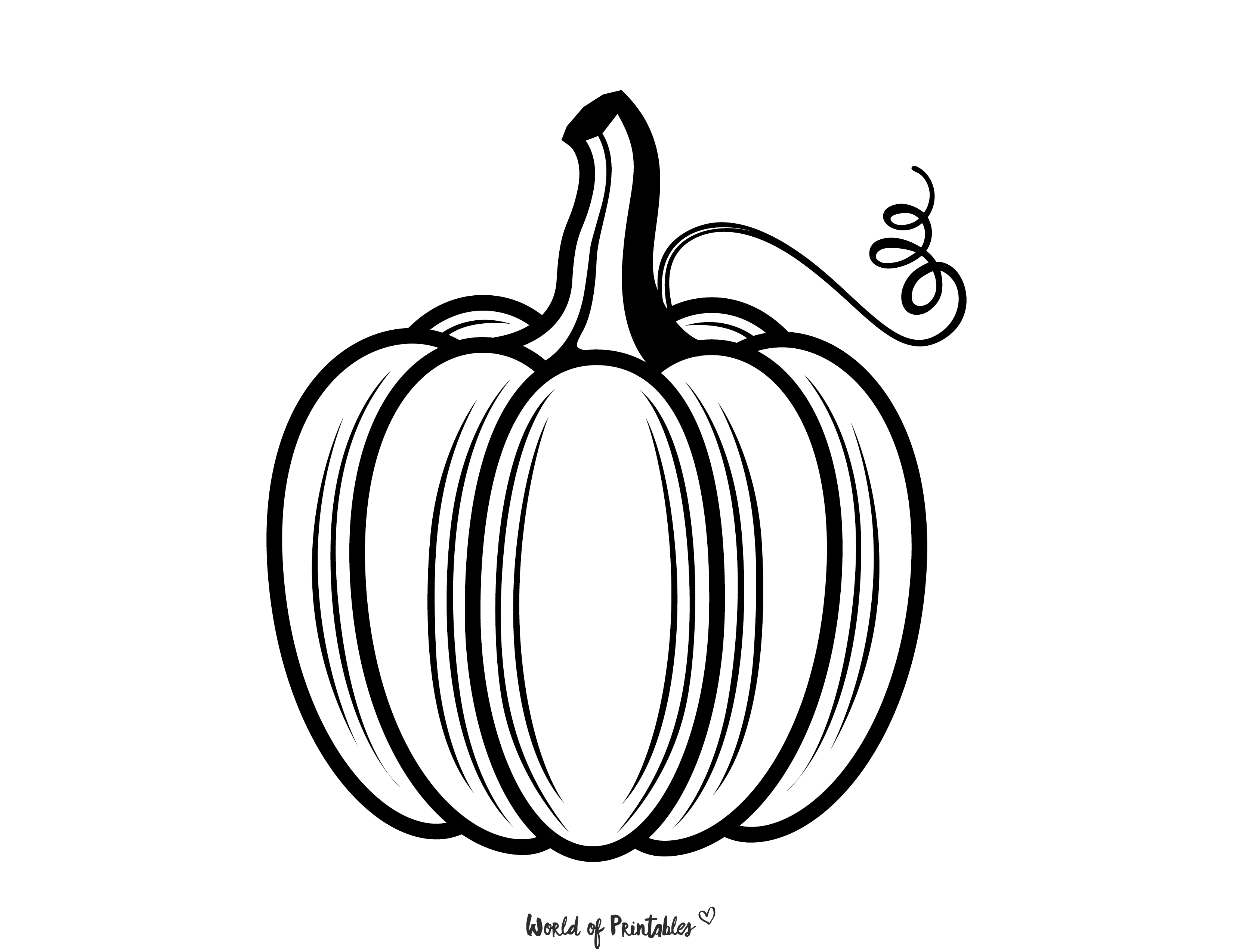 100 Pumpkin Printables - World of Printables