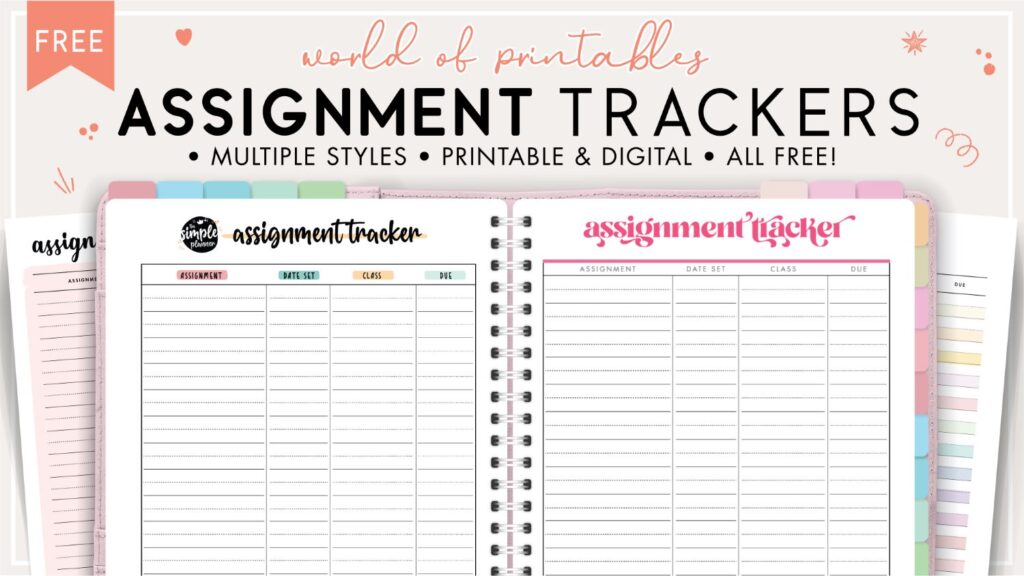 School Templates & Printables World of Printables
