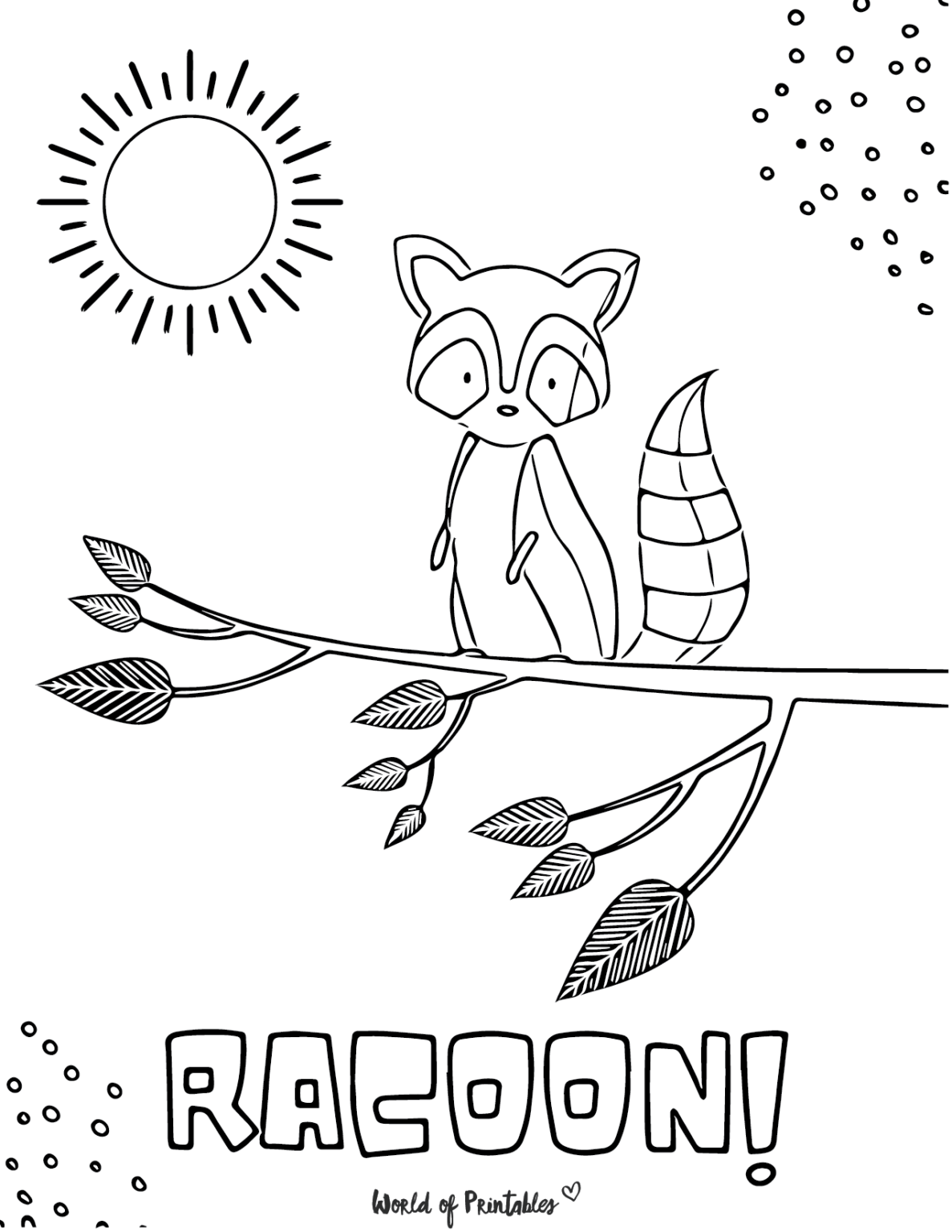 Cute Animal Coloring Pages World of Printables