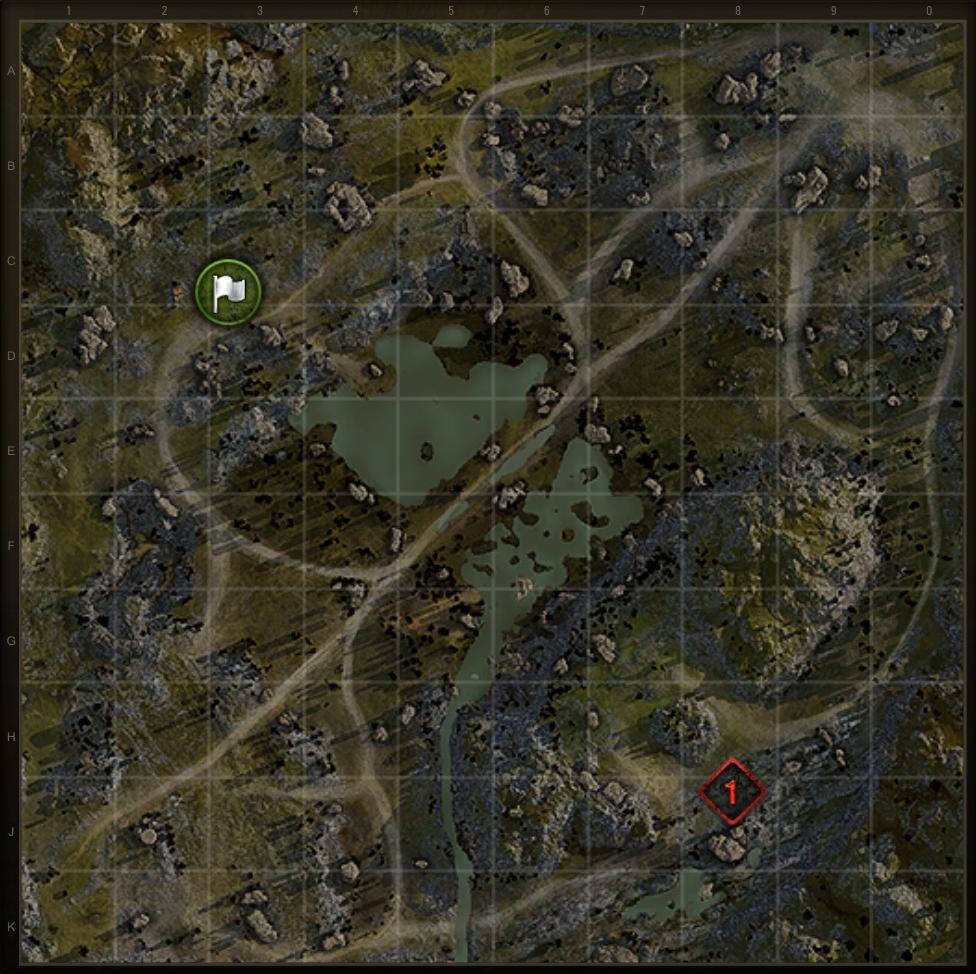 World of Tanks Map Game Map