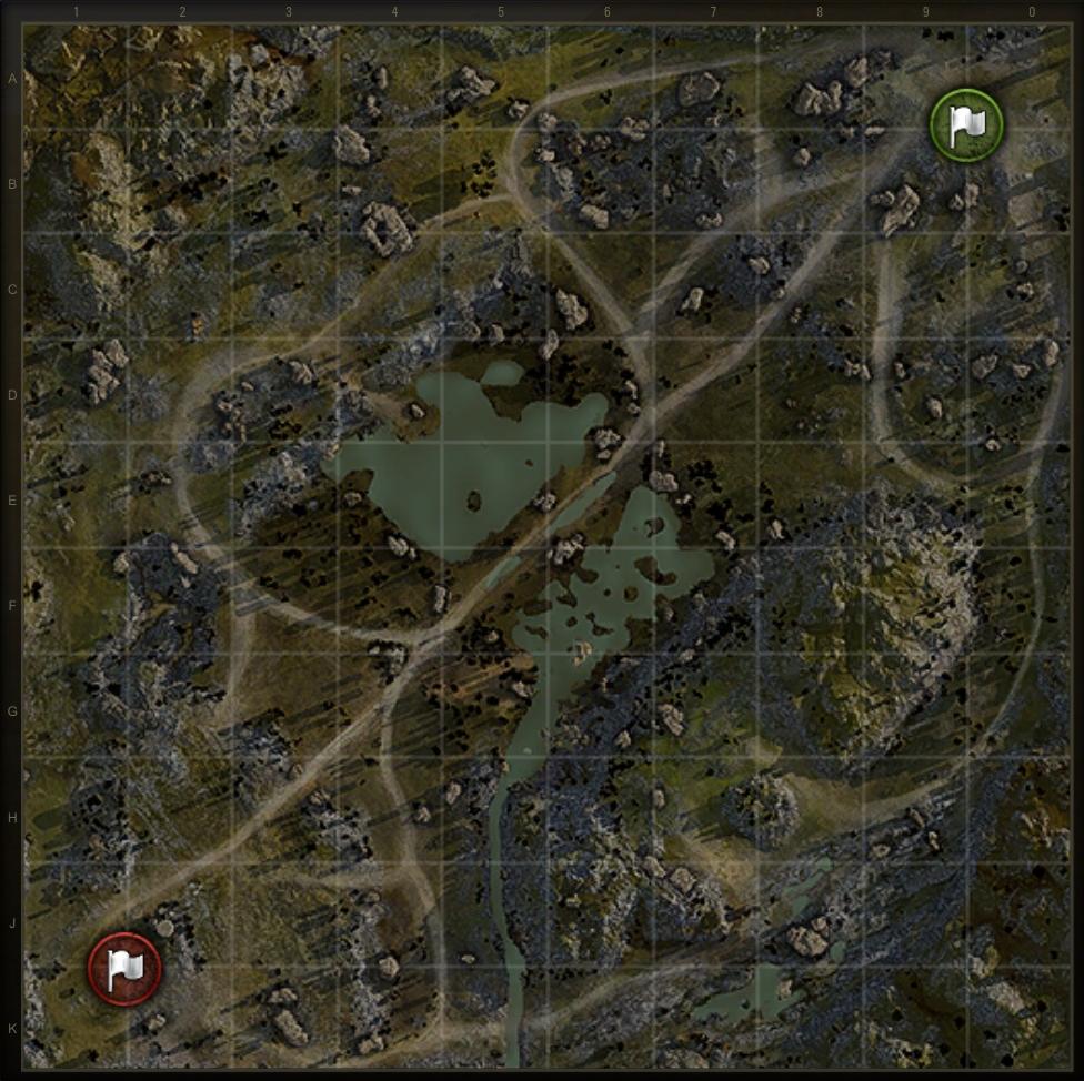 World of Tanks Map Game Map
