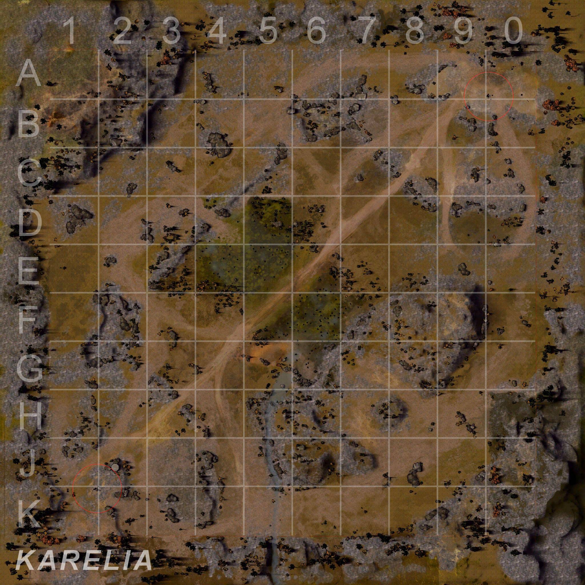 World of tanks Maps Mapy