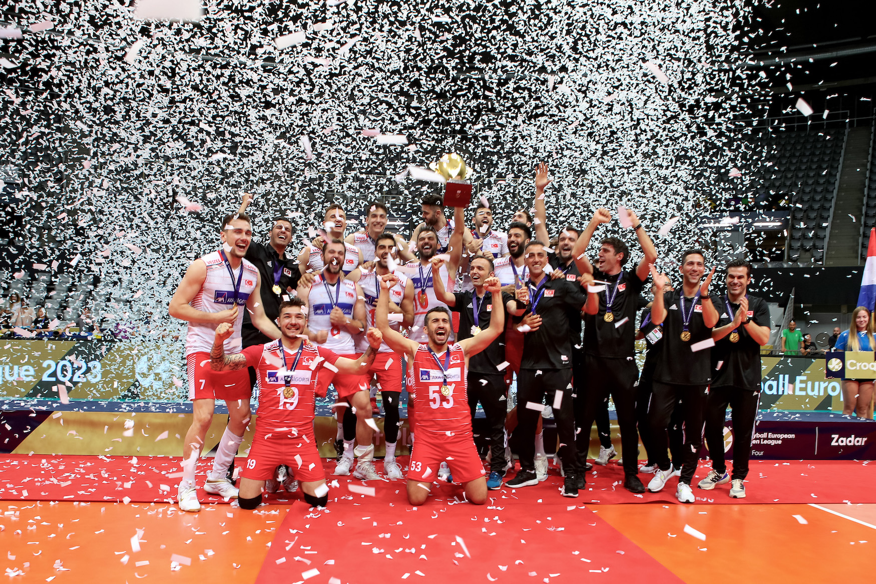 CEV GL M Turkish National Volleyball Team Secures Title in CEV Golden