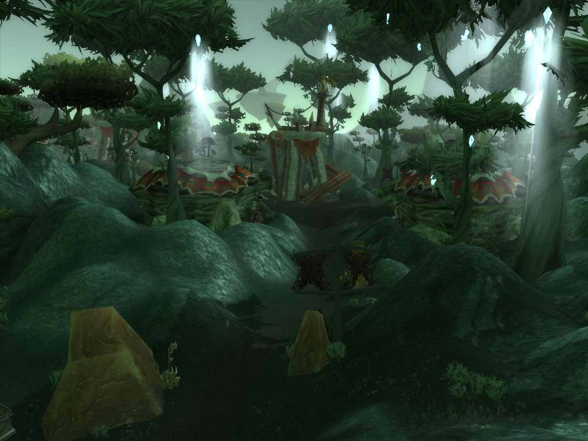 La Barrière dans la Forêt de Terrokar World of Warcraft JudgeHype