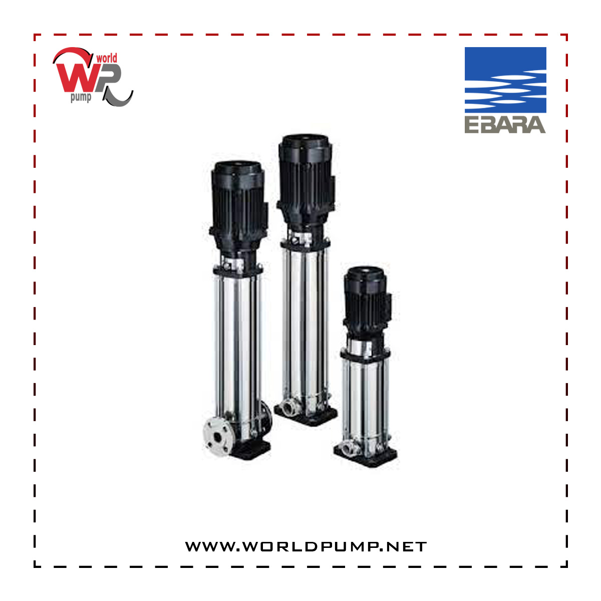 EVM allsteel vertical highpressure highpressure electric pump