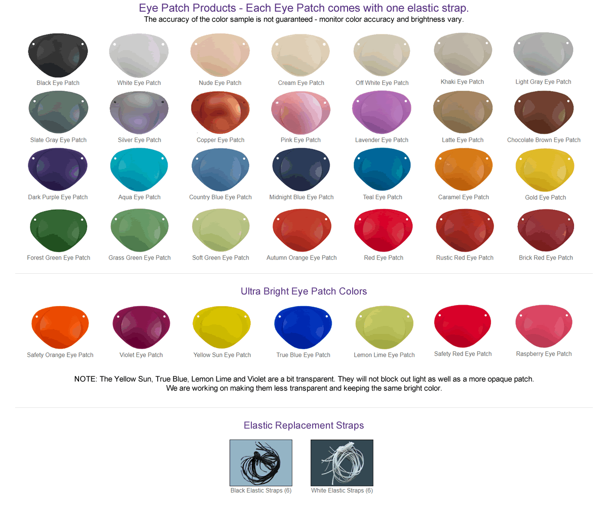 World's Best Eye Patch The Best Eye Patches on the Market Washable