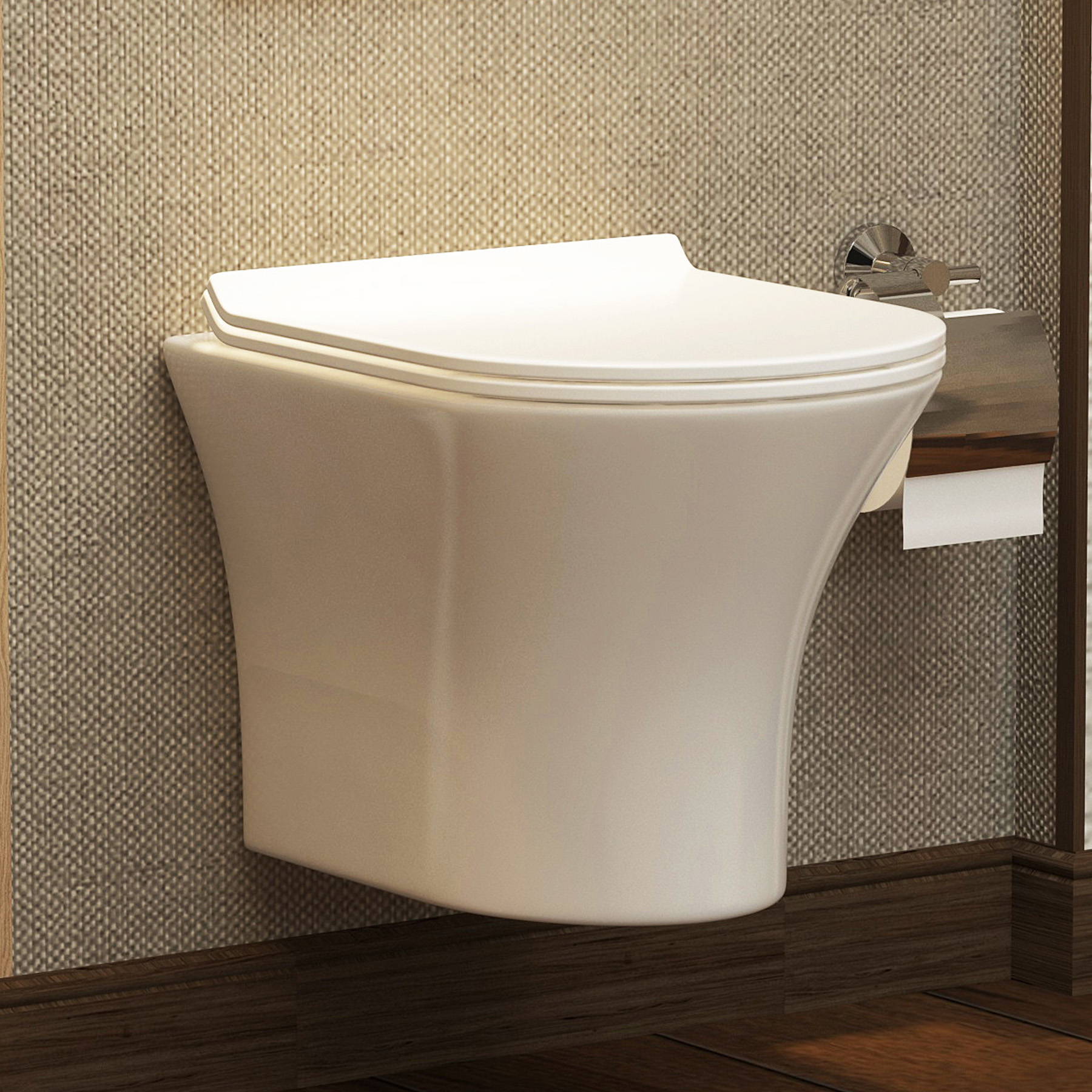 Some essential facts about the wall mounted toilet Furniture