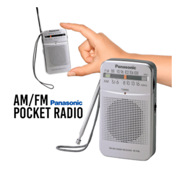 PANASONIC AM/FM POCKET RADIO
