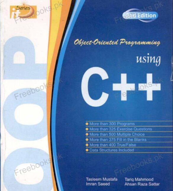 Object Oriented Programming Concepts C++ With Full Book Download in PDF