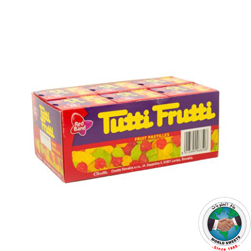TUTTI FRUTTI ORIGINAL 30 PCS World Sweets Central Marketing