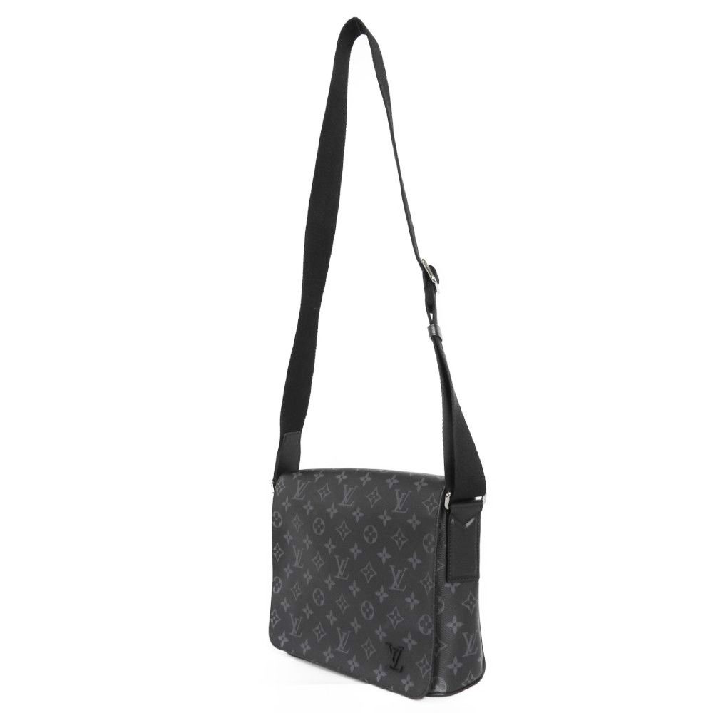 Louis Vuitton M44000 District Pm Messenger Bag Monogram Eclipse Canvas