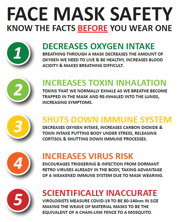 Face Mask Safety Chart The Fractalier's  Log