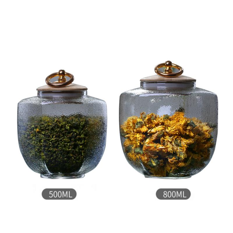 Vintage Style Glass Tea Jar World Tea Directory