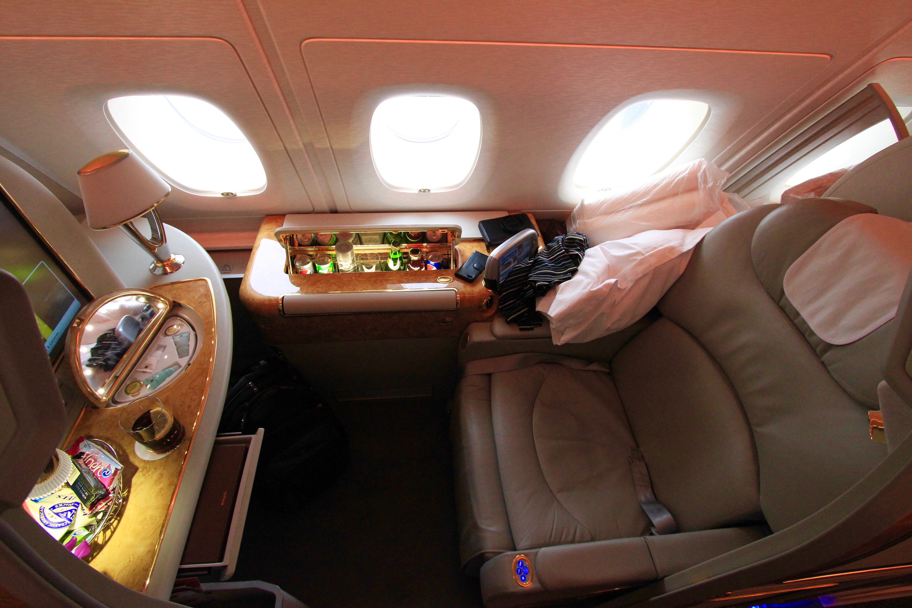 Our Review of Flying Emirates First Class to Australia from Germany WorldThruOurEyes