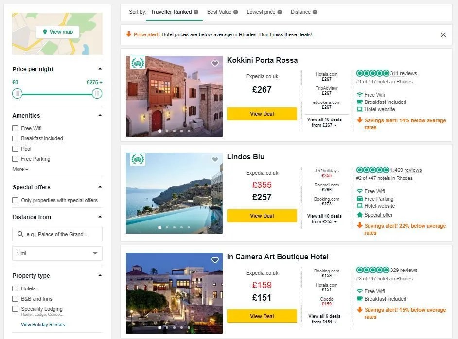 How to Find & Book Cheap Holidays to Rhodes World Travel Toucan