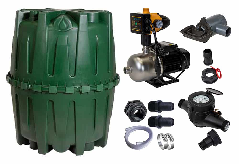 RainFlo 430 Complete Rainwater Harvesting System World Water Reserve