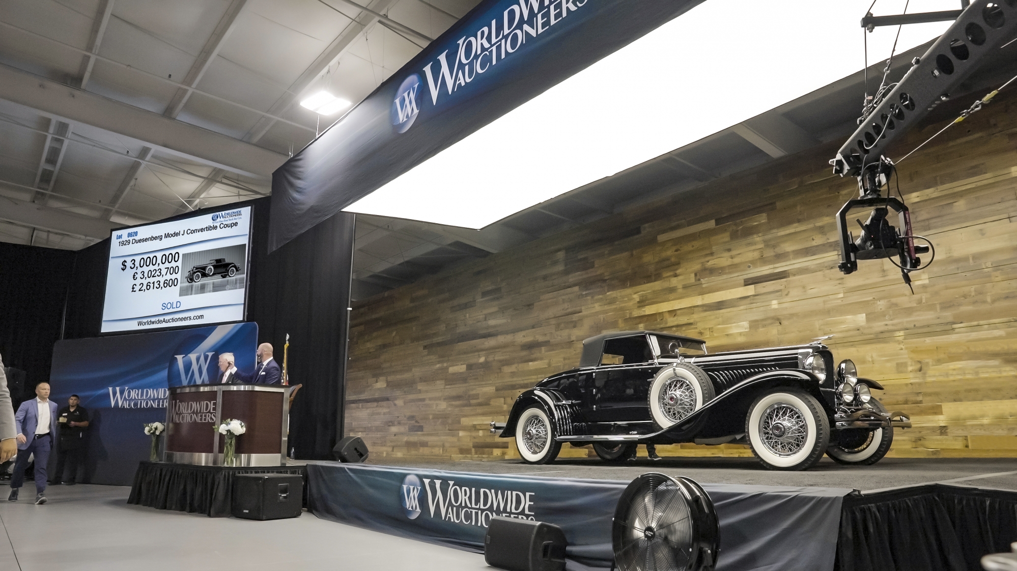 Record crowds, over 25 million sold and a 3.3 million Duesenberg