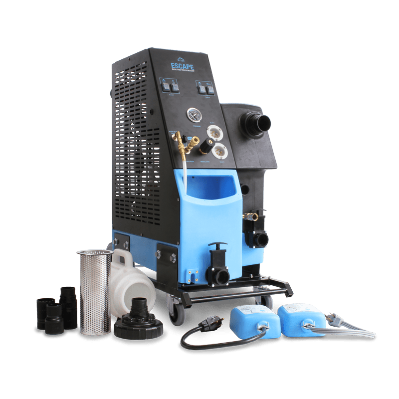 Mytee Escape, Truck Mounted Carpet Cleaning Machine, Electric Worldwide Cleaning Support