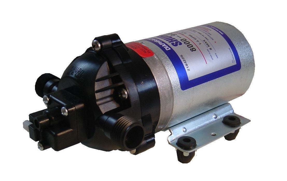 Shurflo Water Pump, 100 PSI, 12V, 8000 441 138 Worldwide Cleaning