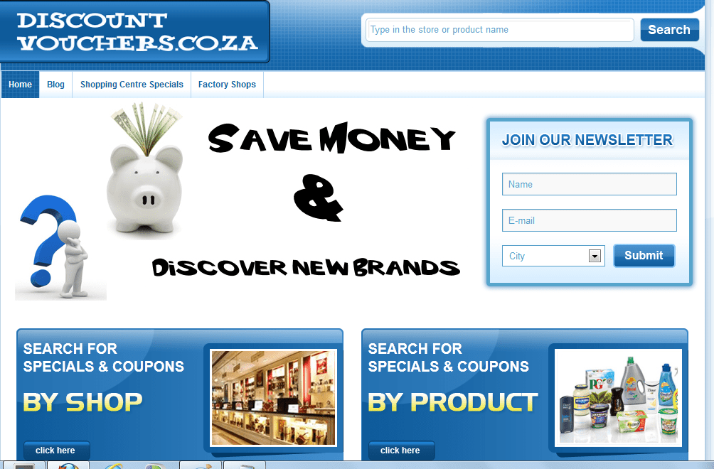 South Africa Worldwide Coupon Sites