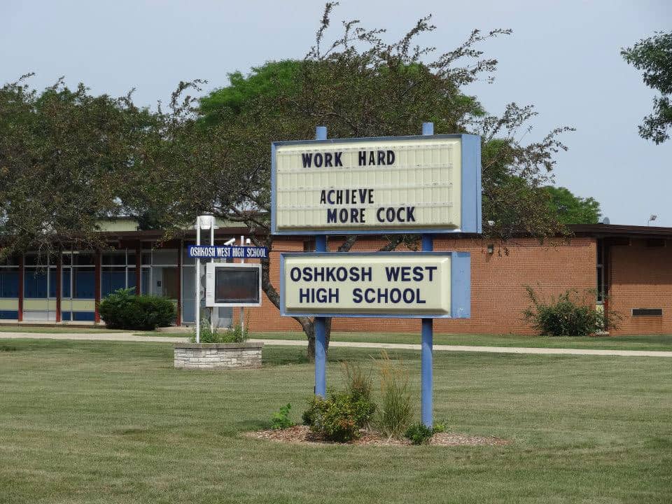 The 25 Funniest School Signs Ever (GALLERY)