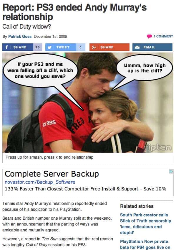 The 25 Greatest Video Game News Headlines Ever (GALLERY) WWI