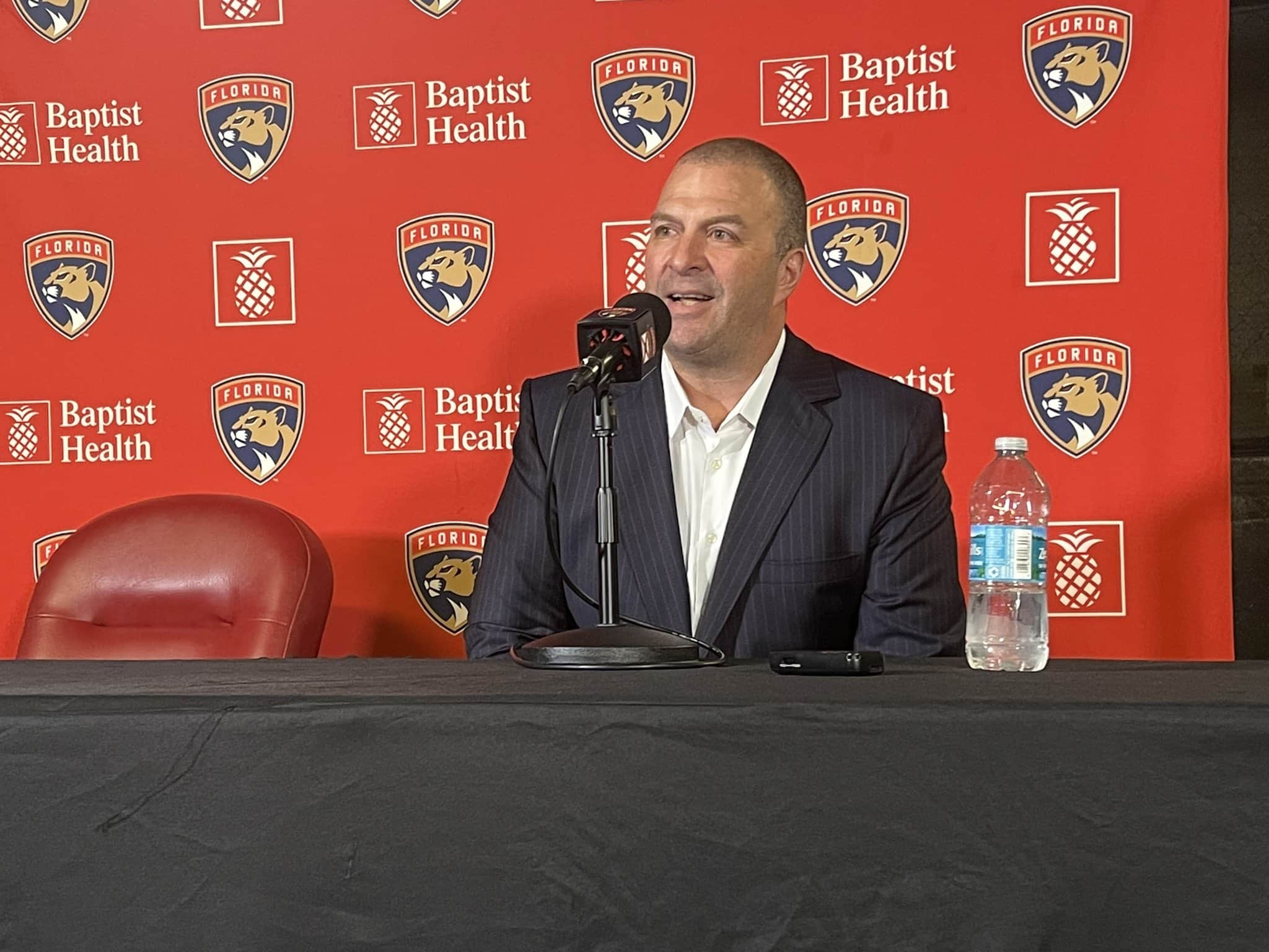 Florida Panthers General Manager Bill Zito Named 202223 Jim Gregory