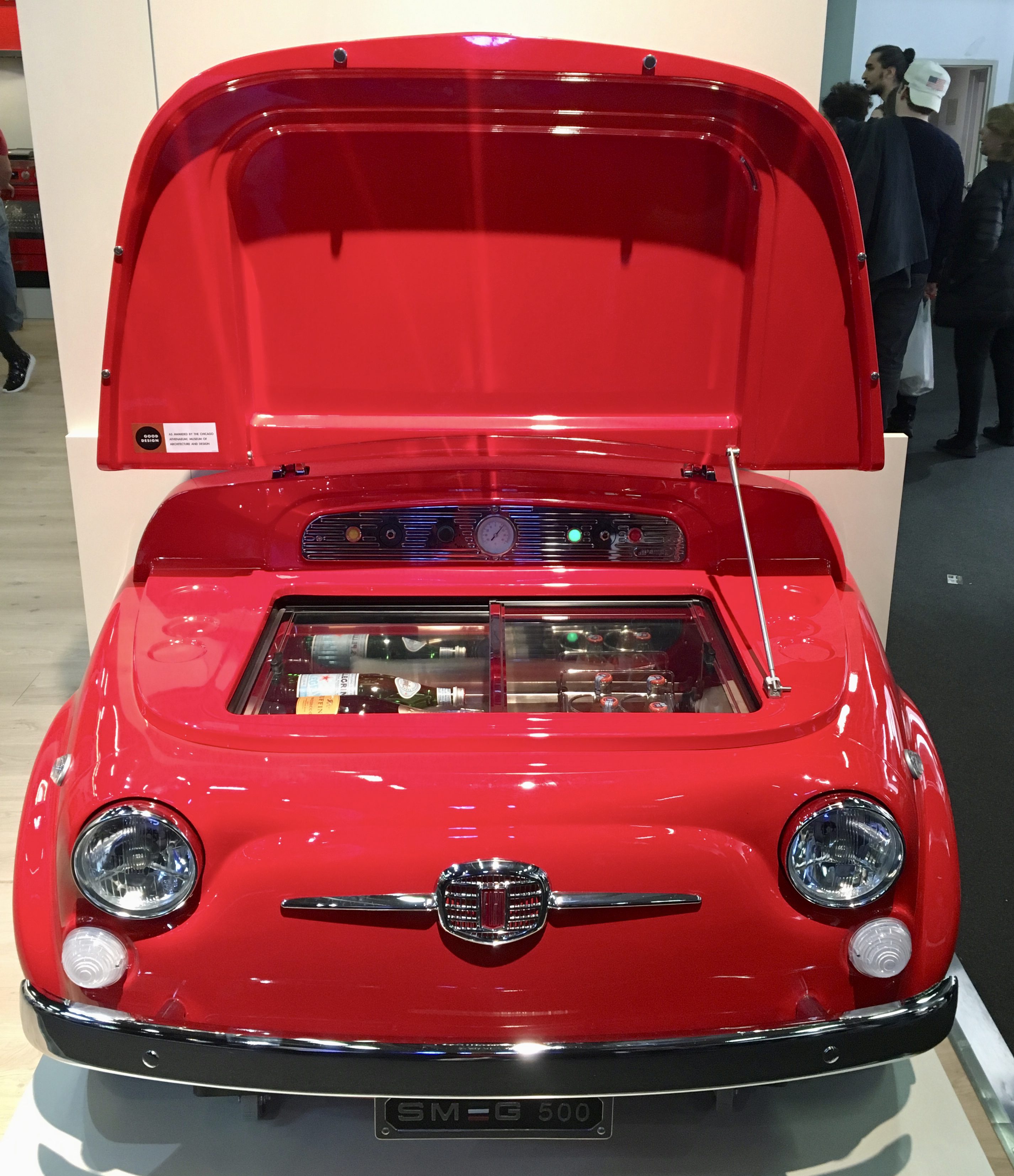 smeg fiat 500 fridge price