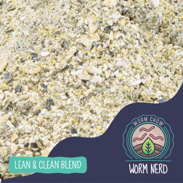Worm Chow Lean & Clean Blend Worm Nerd