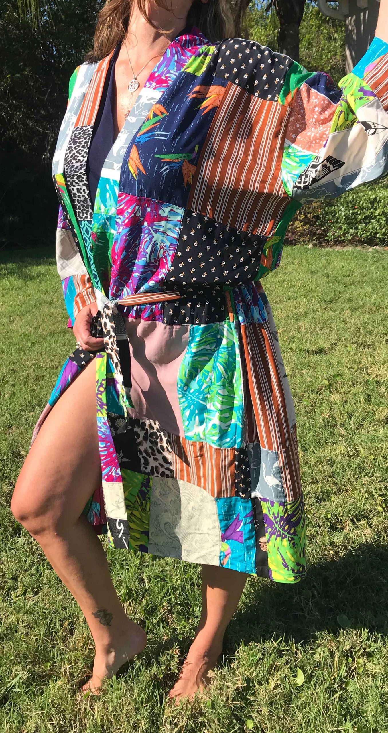 Patchwork Robe Wormtown Trading Company