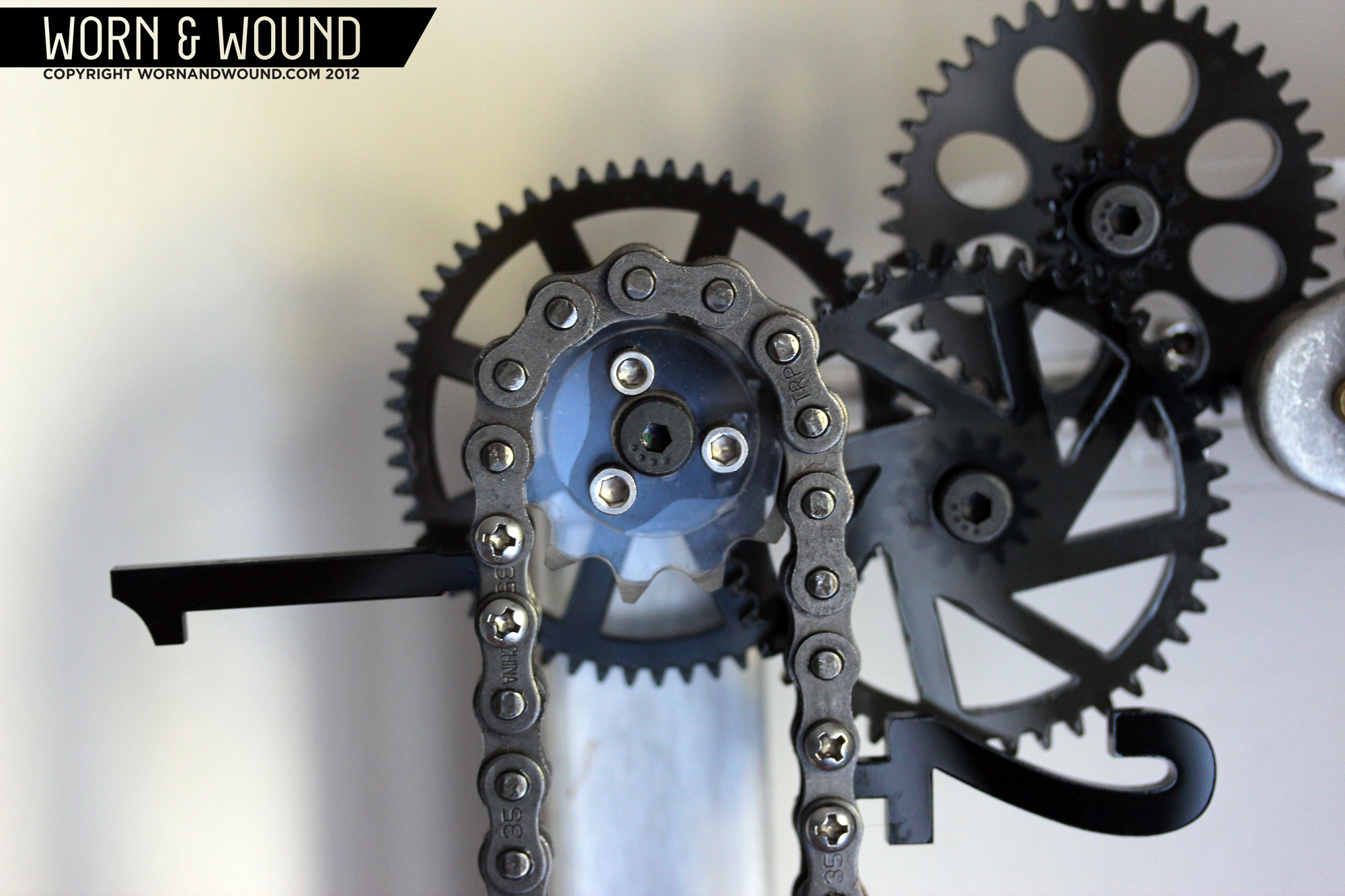 Chain Clocks A Wall Mounted Mechanism for Time Telling